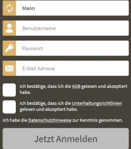 Kostenlose Registrierung in wenigen Minuten.